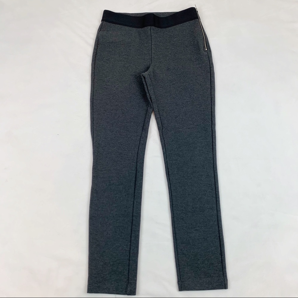 Gap high rise pull on skinny pants side zipper‎